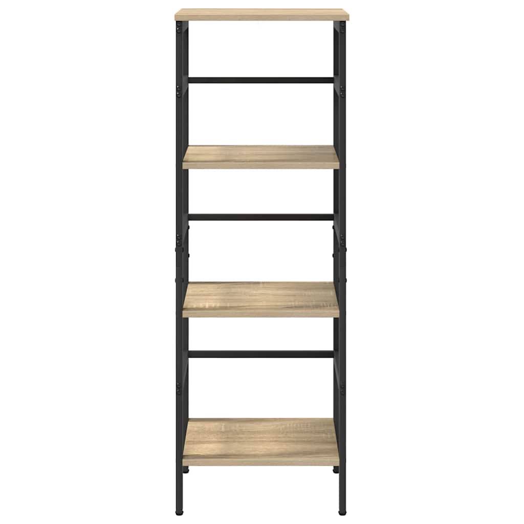 vidaXL Półka na książki Dąb Sonoma 40 x 29,5 x 115 cm
