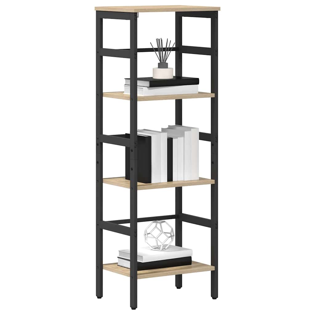 vidaXL Półka na książki Dąb Sonoma 40 x 29,5 x 115 cm