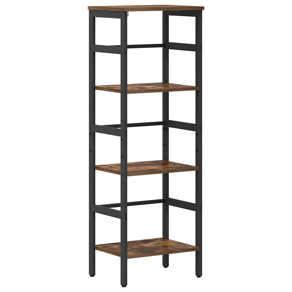 vidaXL Półka na książki Dąb wędzony 40 x 29,5 x 115 cm