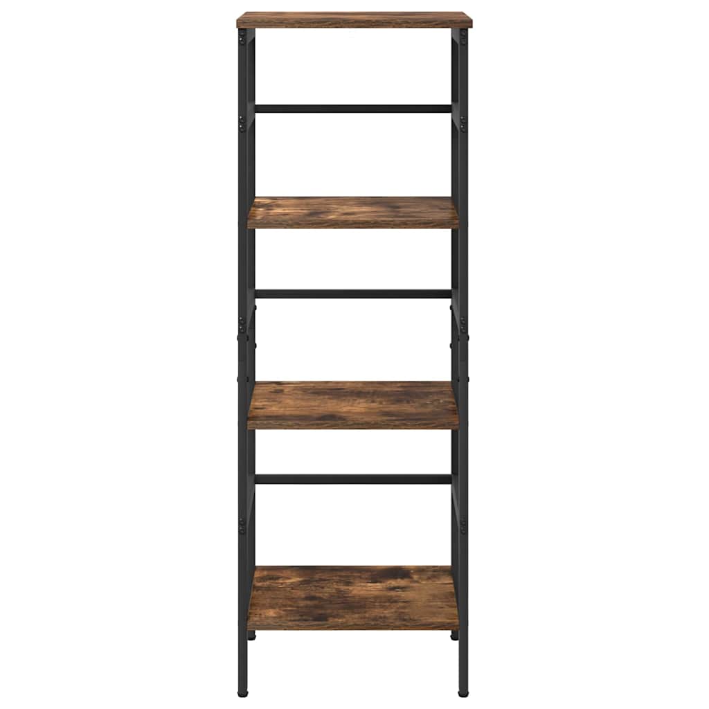 vidaXL Półka na książki Dąb wędzony 40 x 29,5 x 115 cm