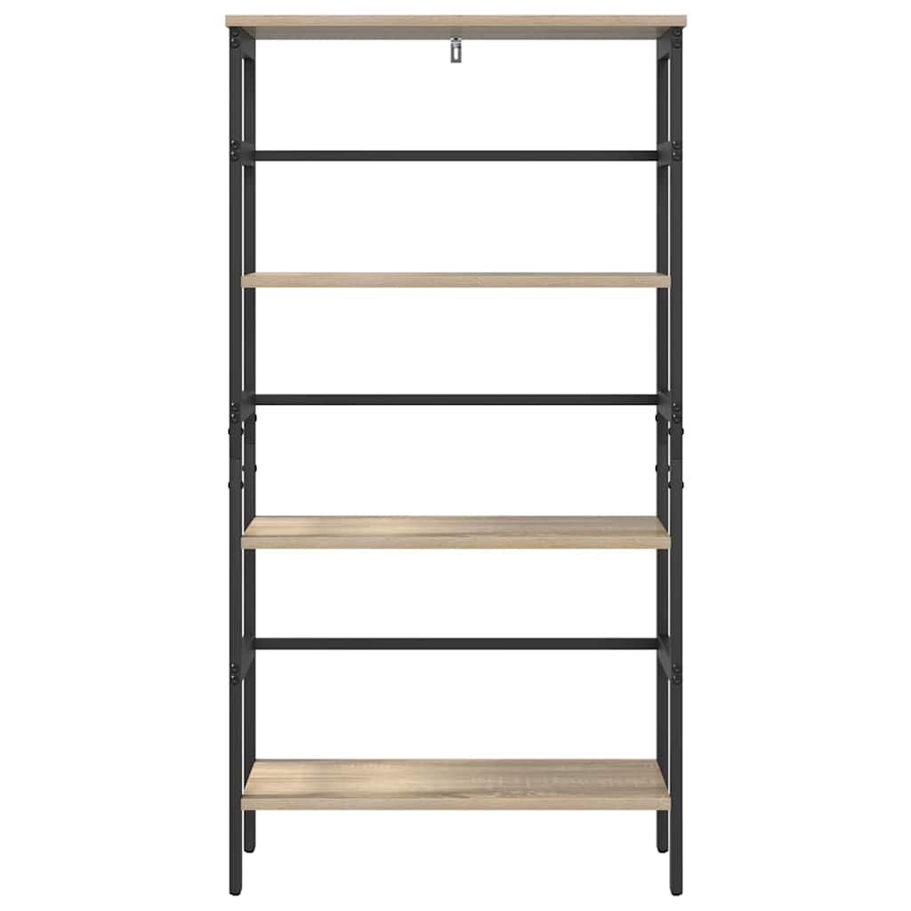 vidaXL Półka na książki Dąb Sonoma 60 x 29,5 x 115 cm