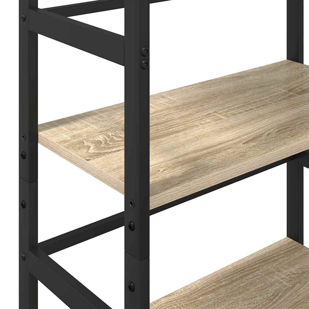 vidaXL Półka na książki Dąb Sonoma 60 x 29,5 x 149 cm