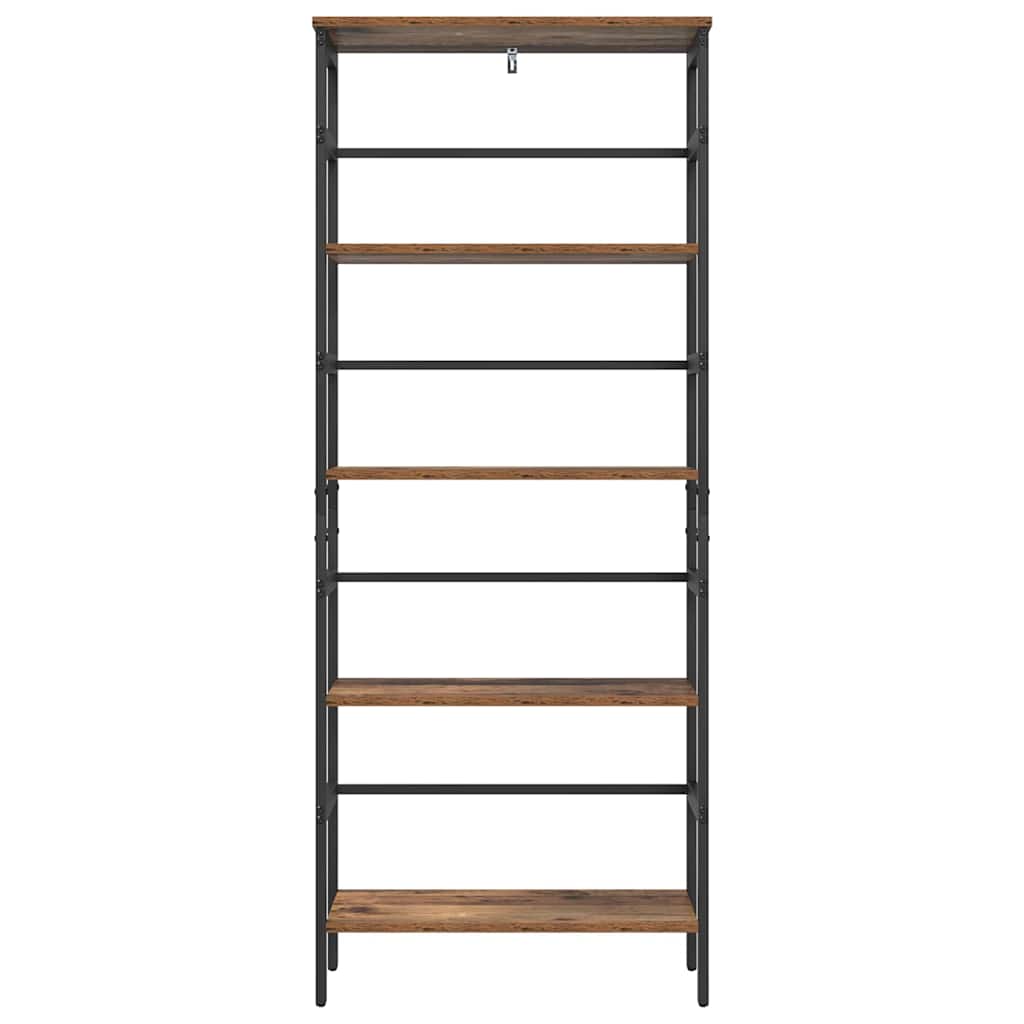 vidaXL Półka na książki Stare drewno 60 x 29,5 x 149 cm