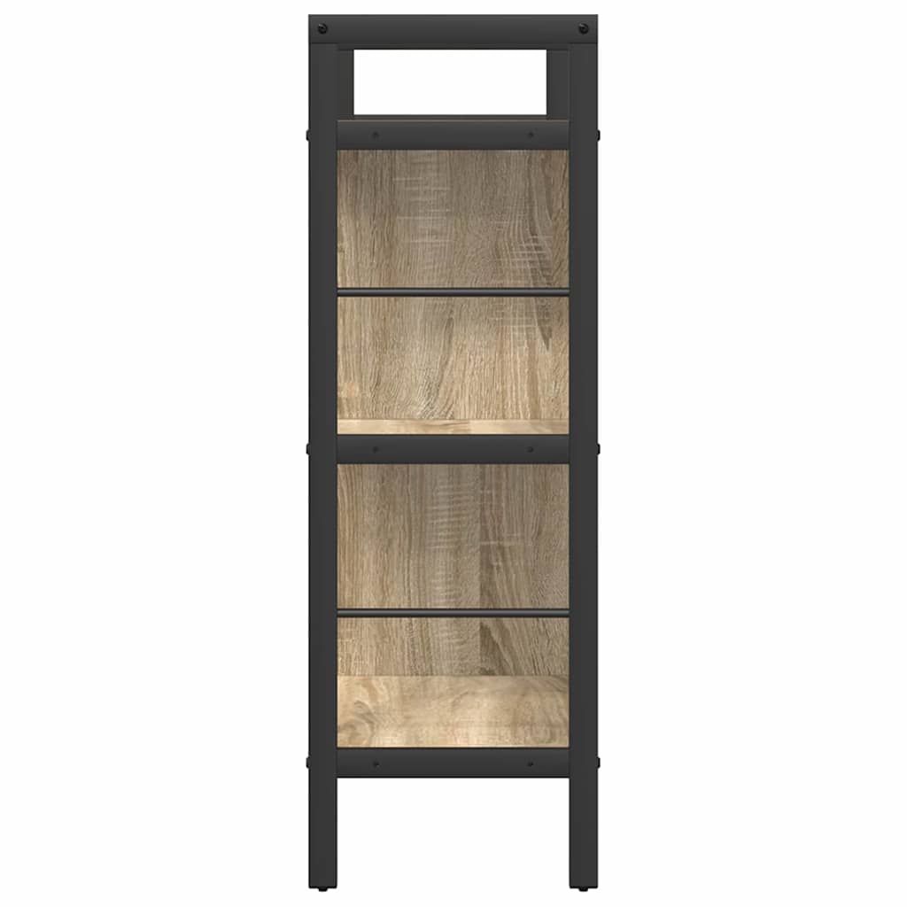 vidaXL Półka na książki Dąb Sonoma 75 x 30 x 91 cm