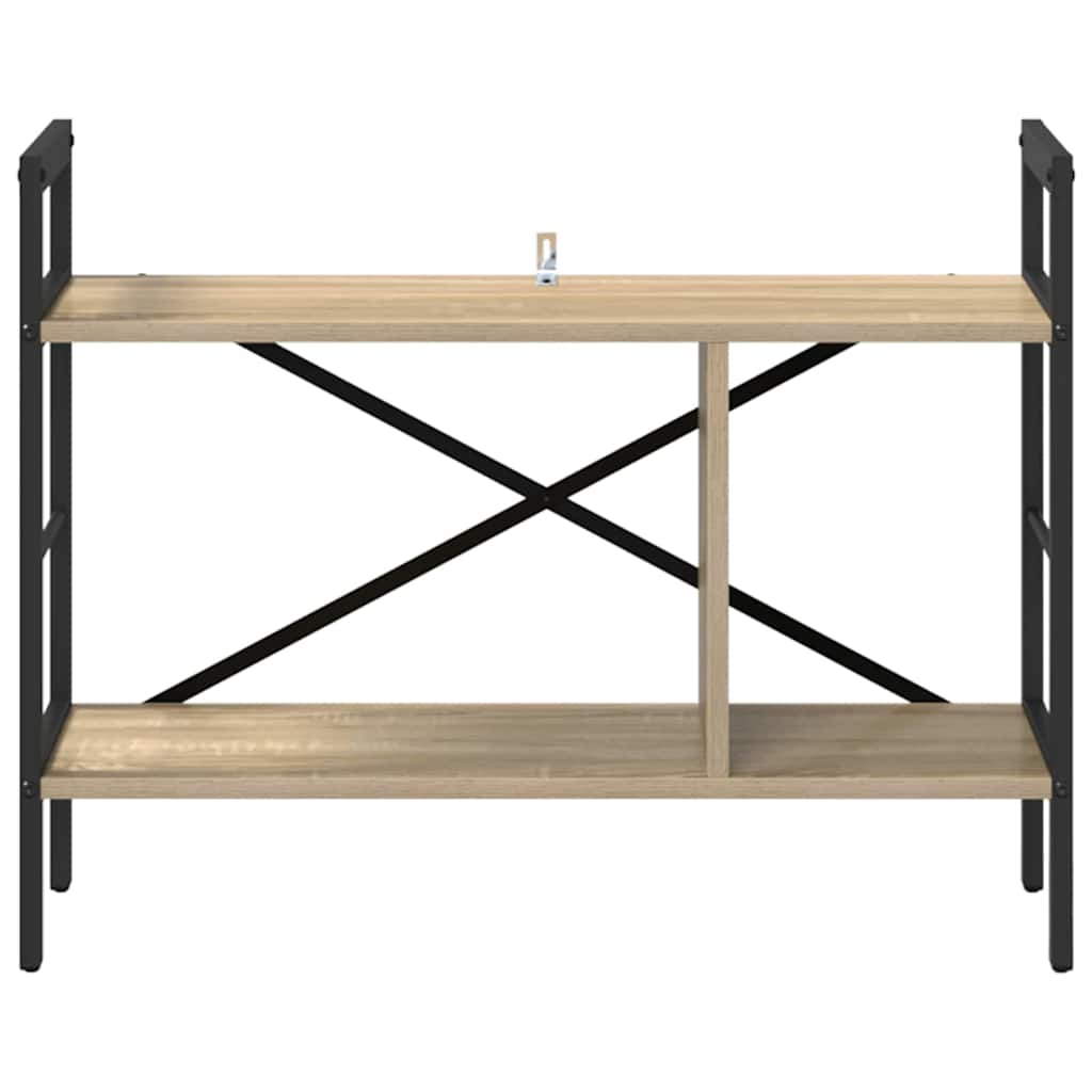 vidaXL Półka na książki Dąb Sonoma 75 x 30 x 58,5 cm