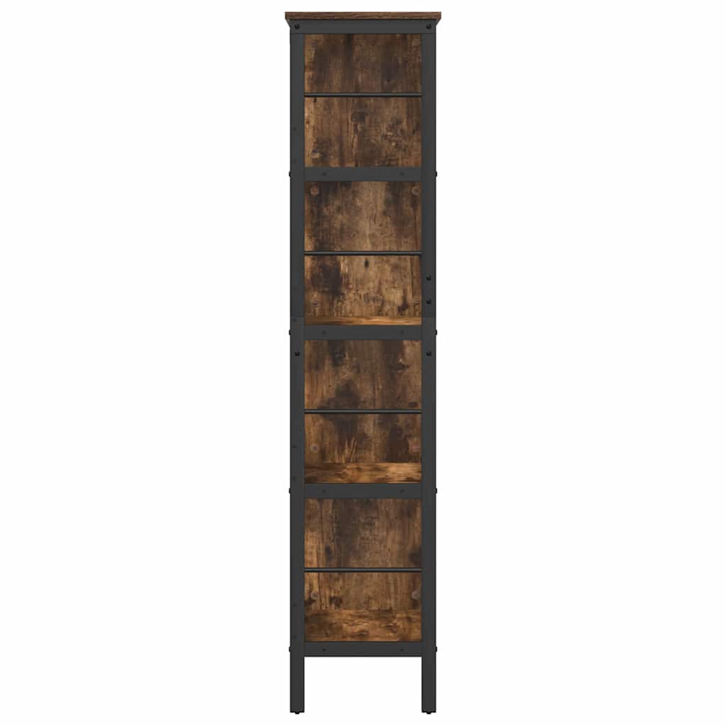 vidaXL Półka na książki Dąb wędzony 82 x 32 x 144,5 cm