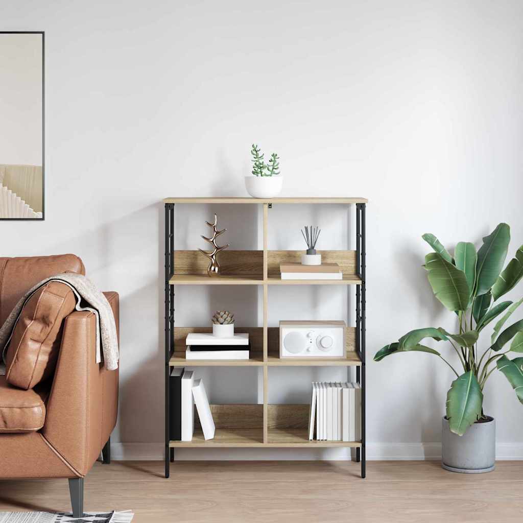 vidaXL Półka na książki Dąb Sonoma 82 x 32 x 112 cm