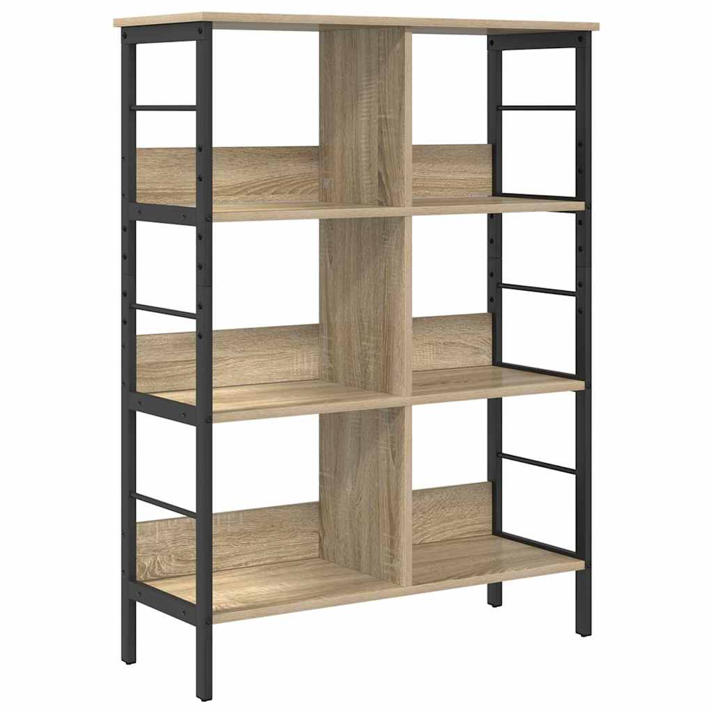 vidaXL Półka na książki Dąb Sonoma 82 x 32 x 112 cm