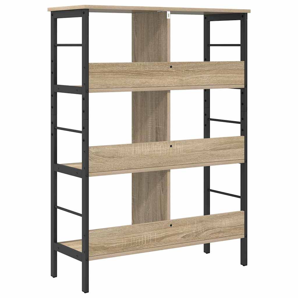 vidaXL Półka na książki Dąb Sonoma 82 x 32 x 112 cm
