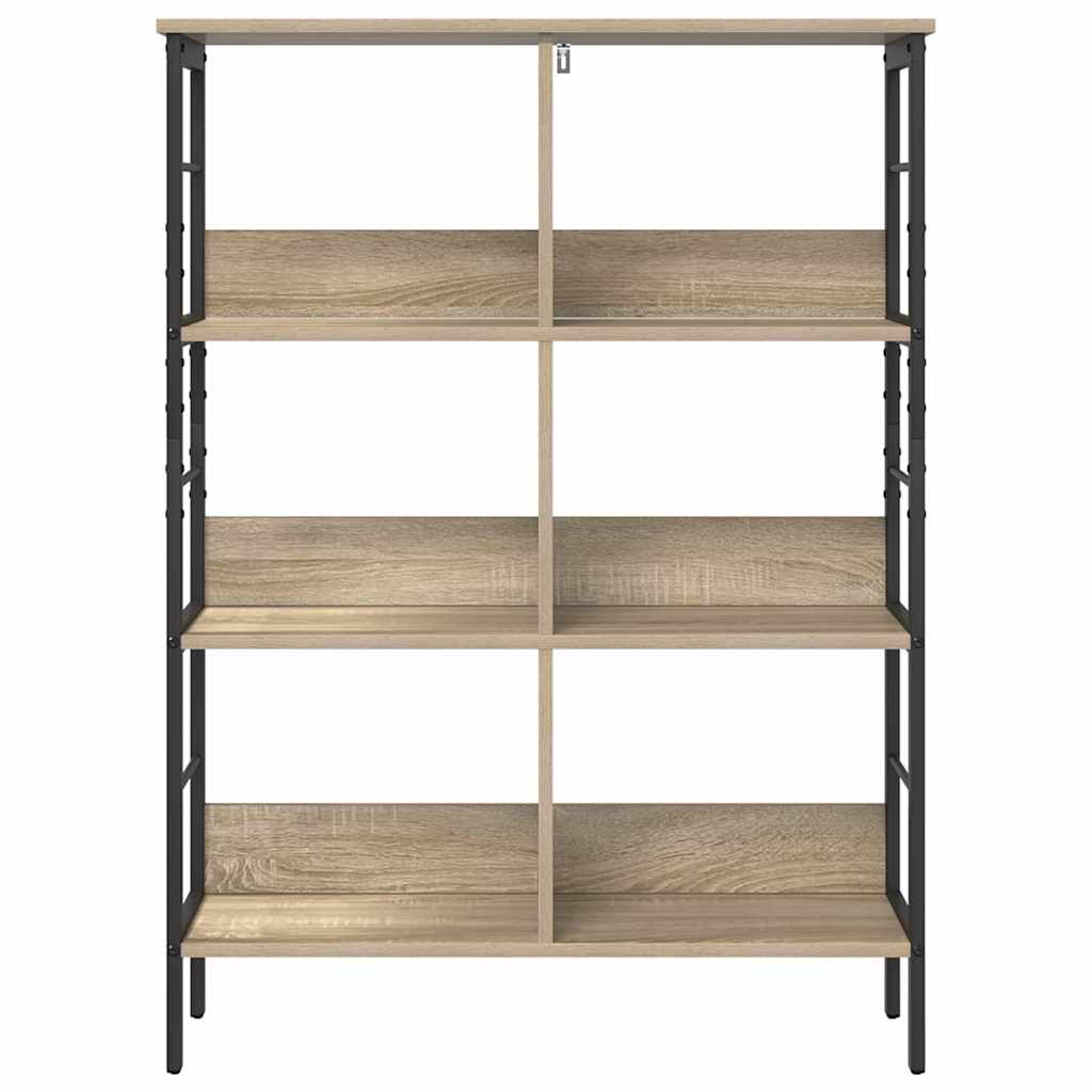 vidaXL Półka na książki Dąb Sonoma 82 x 32 x 112 cm