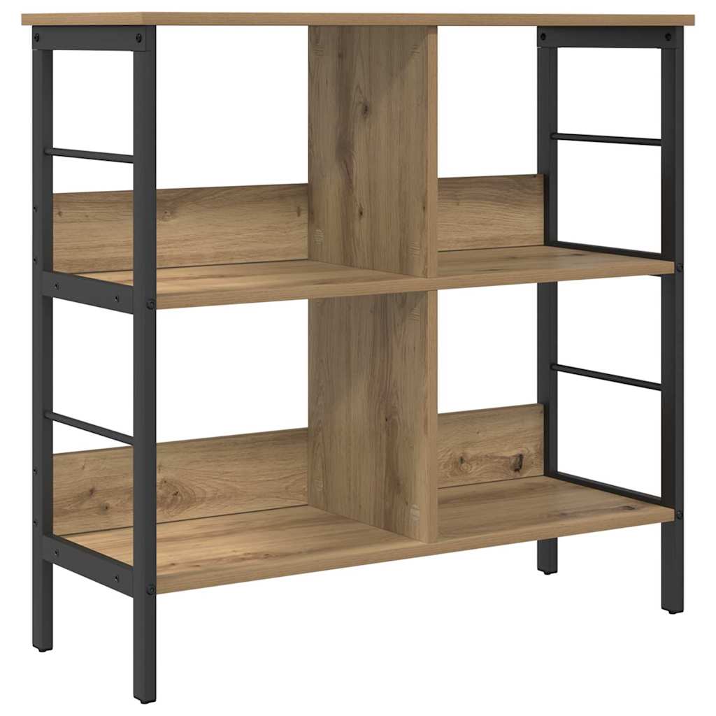 vidaXL Półka na książki 4 poziomy 82 x 32 x 79 cm Drewno inżynieryjne