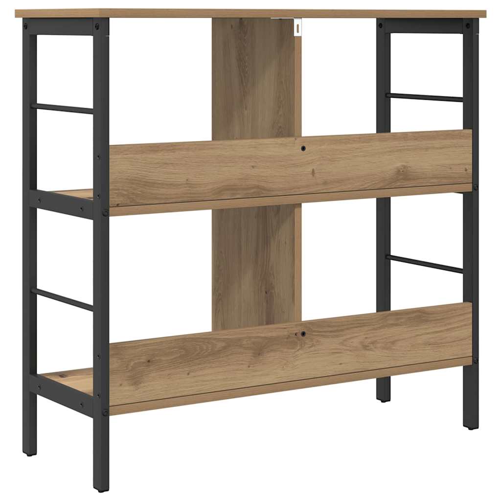 vidaXL Półka na książki 4 poziomy 82 x 32 x 79 cm Drewno inżynieryjne