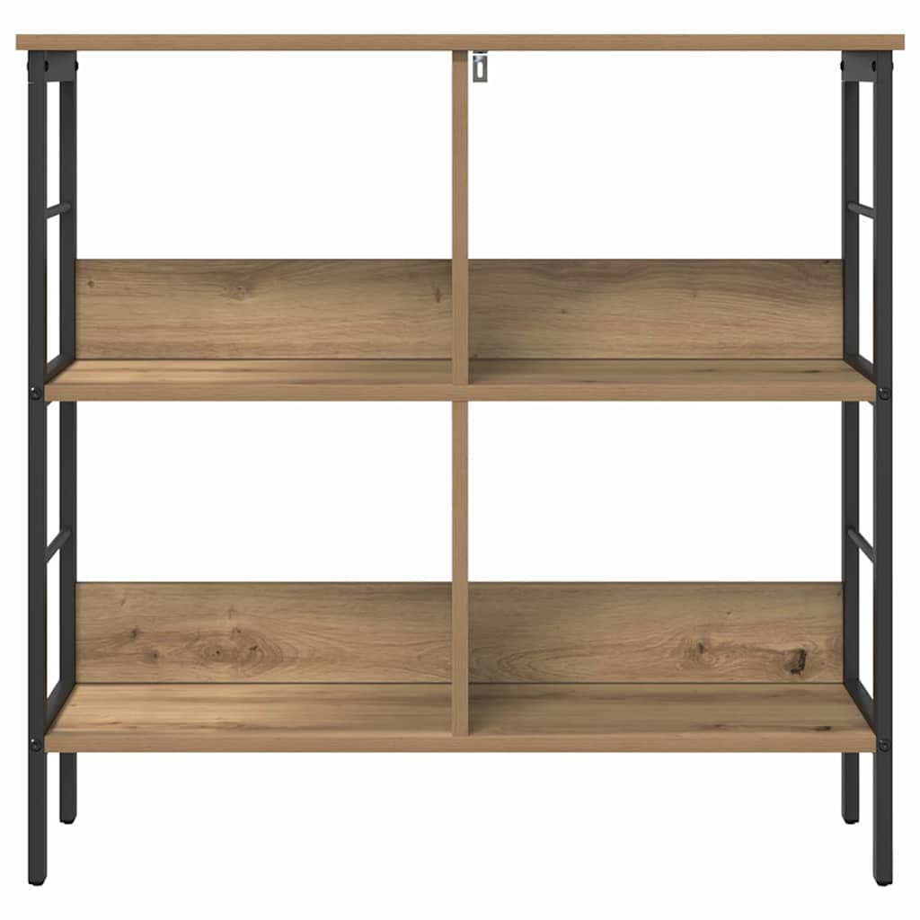 vidaXL Półka na książki 4 poziomy 82 x 32 x 79 cm Drewno inżynieryjne