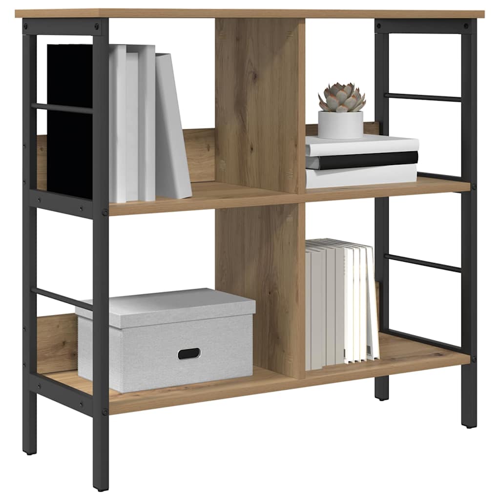vidaXL Półka na książki 4 poziomy 82 x 32 x 79 cm Drewno inżynieryjne