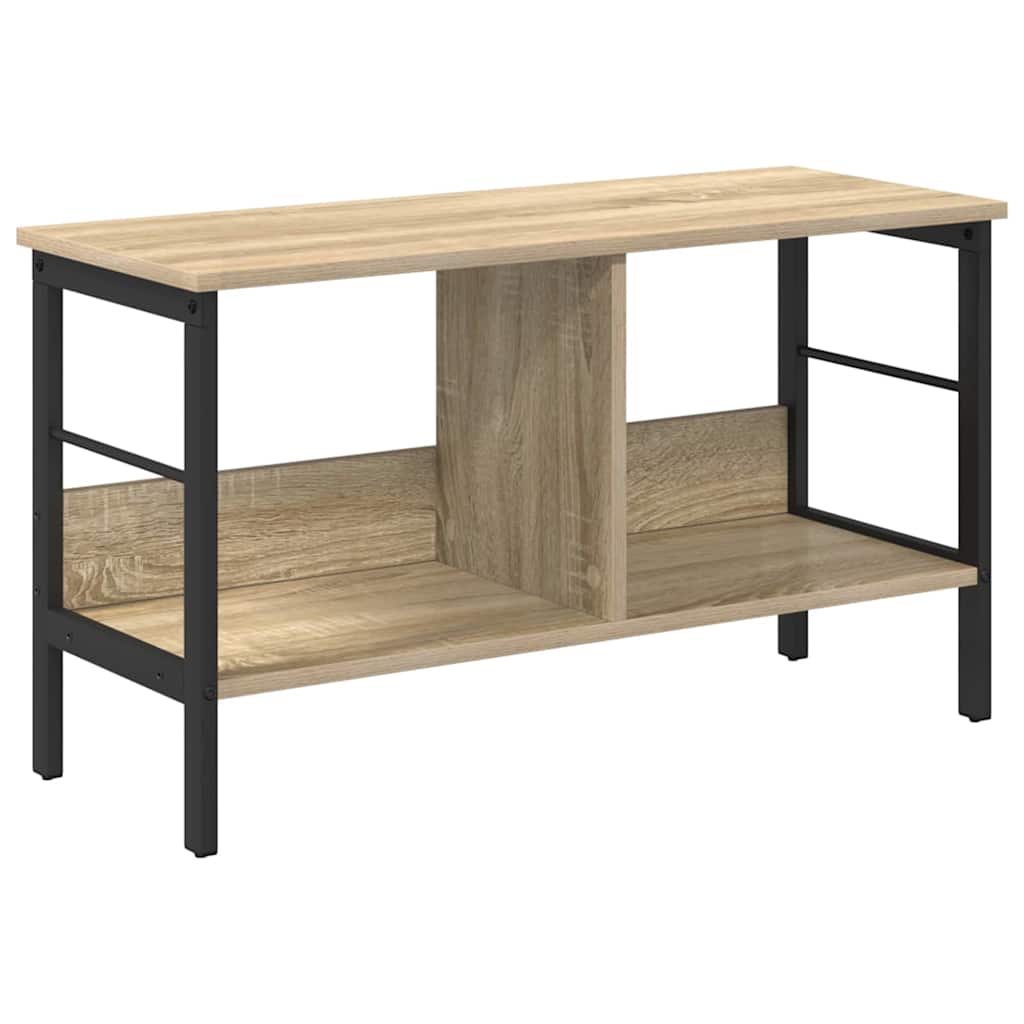 vidaXL Półka na książki Dąb Sonoma 82 x 32 x 47 cm