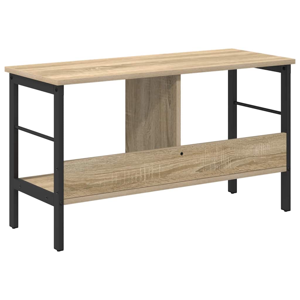 vidaXL Półka na książki Dąb Sonoma 82 x 32 x 47 cm