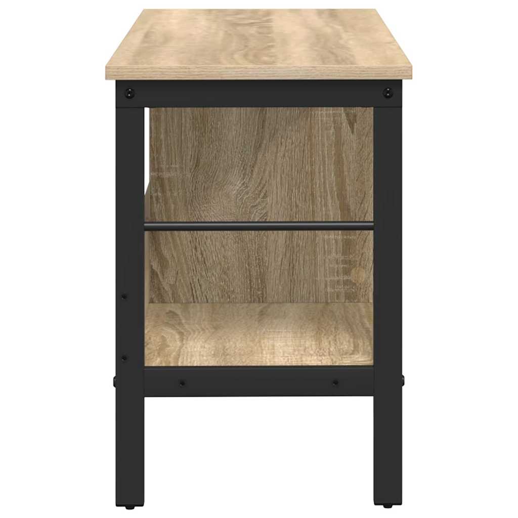 vidaXL Półka na książki Dąb Sonoma 82 x 32 x 47 cm