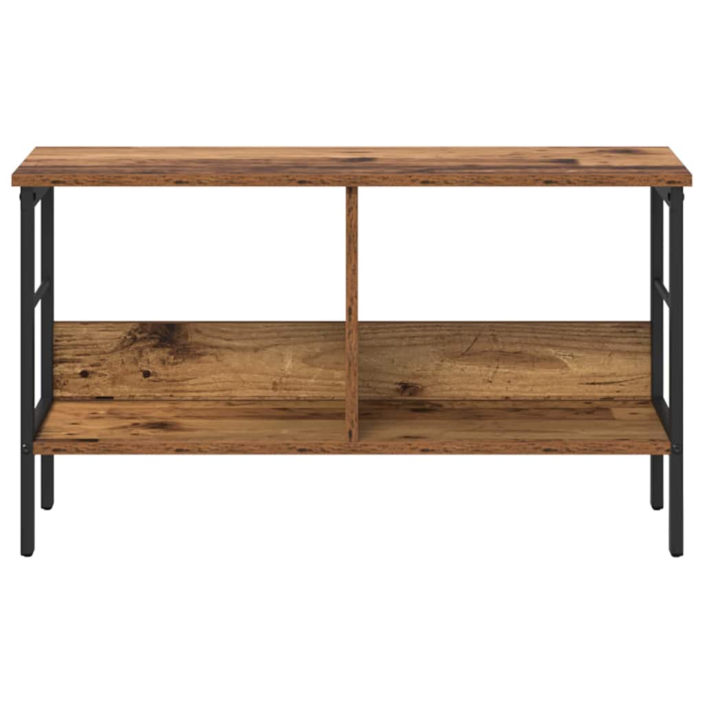 vidaXL Półka na książki Stare drewno 82 x 32 x 47 cm