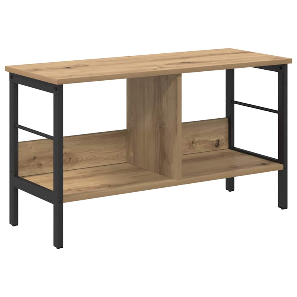 vidaXL Półka na książki Dąb rzemieślniczy 82 x 32 x 47 cm