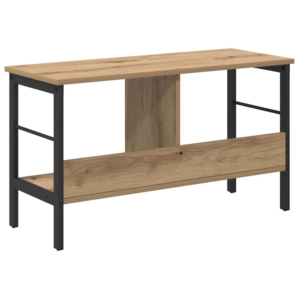 vidaXL Półka na książki Dąb rzemieślniczy 82 x 32 x 47 cm