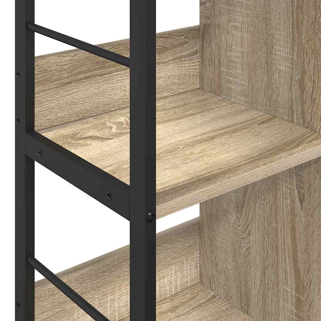 vidaXL Półka na książki Dąb Sonoma 102 x 32 x 104,5 cm