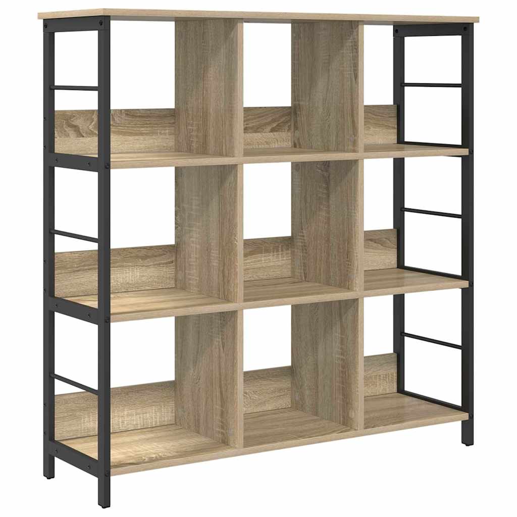 vidaXL Półka na książki Dąb Sonoma 102 x 32 x 104,5 cm