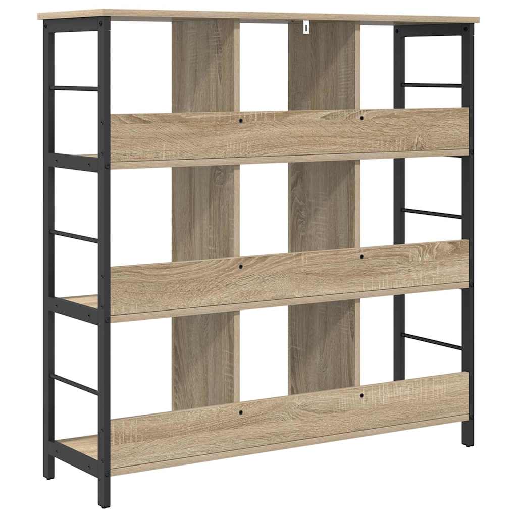 vidaXL Półka na książki Dąb Sonoma 102 x 32 x 104,5 cm