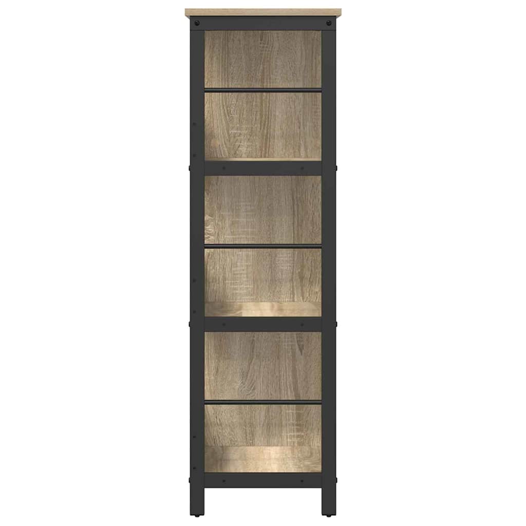 vidaXL Półka na książki Dąb Sonoma 102 x 32 x 104,5 cm