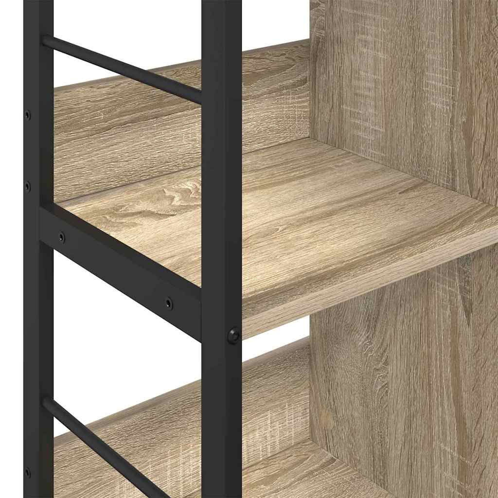 vidaXL Półka na książki Dąb Sonoma 102 x 32 x 72,5 cm