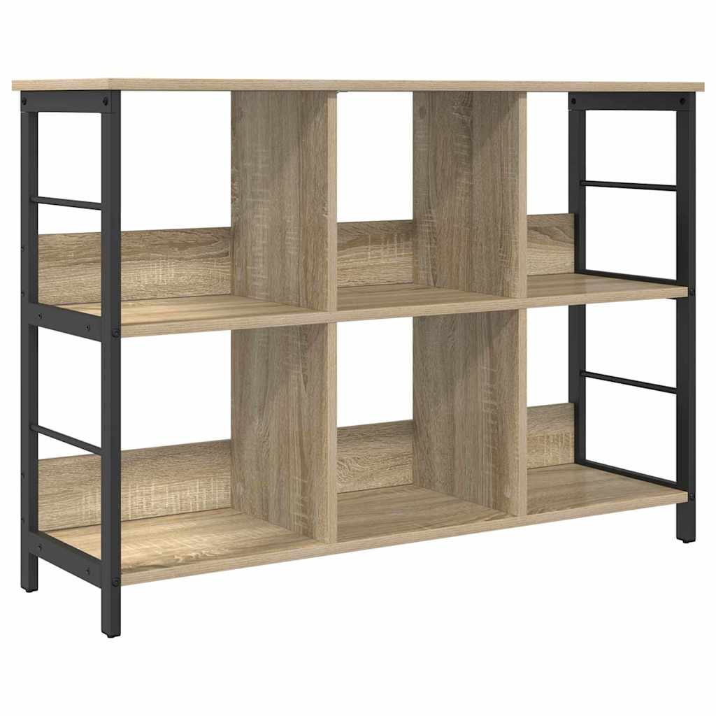 vidaXL Półka na książki Dąb Sonoma 102 x 32 x 72,5 cm