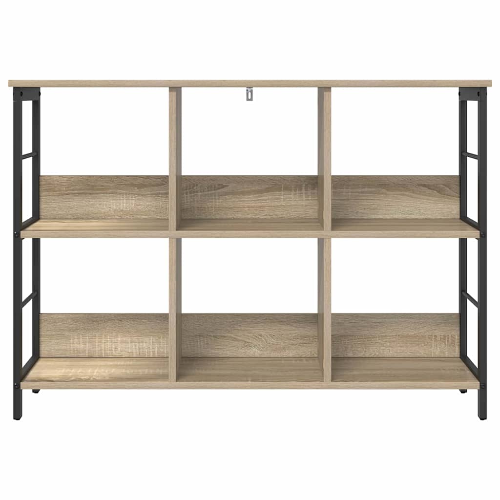 vidaXL Półka na książki Dąb Sonoma 102 x 32 x 72,5 cm