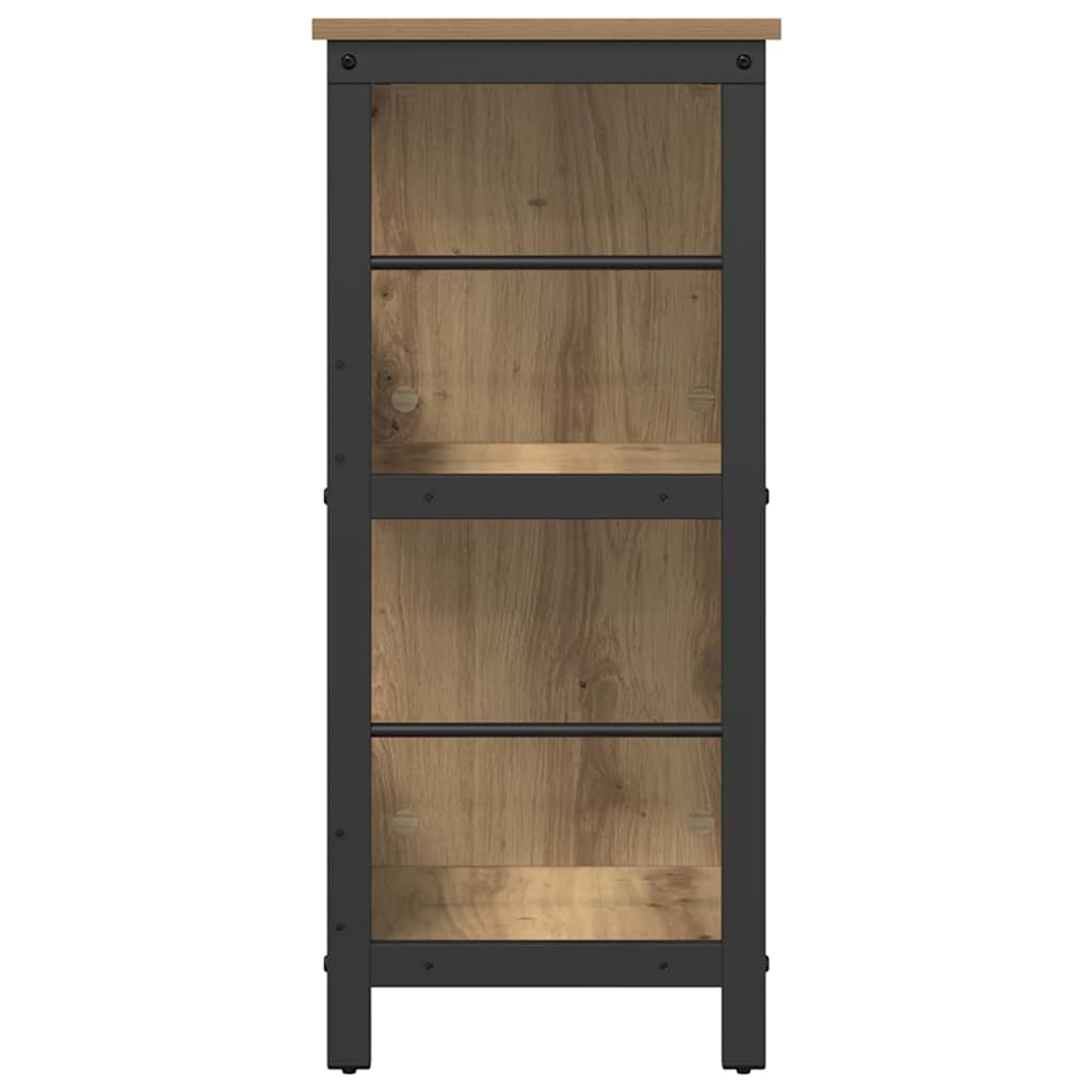 vidaXL Półka na książki Dąb rzemieślniczy 102 x 32 x 72,5 cm