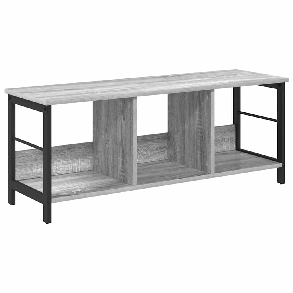 vidaXL Półka na książki Szary Sonoma 102 x 32 x 40,5 cm