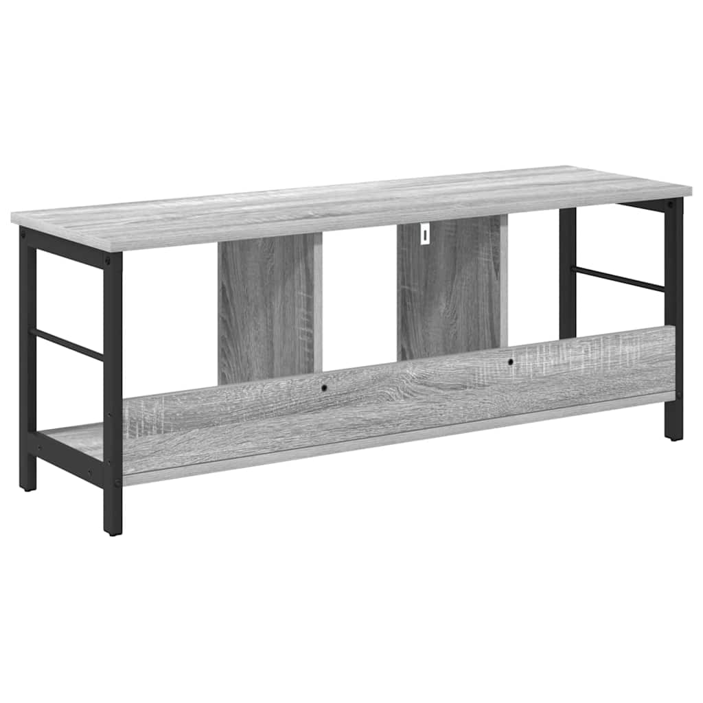 vidaXL Półka na książki Szary Sonoma 102 x 32 x 40,5 cm