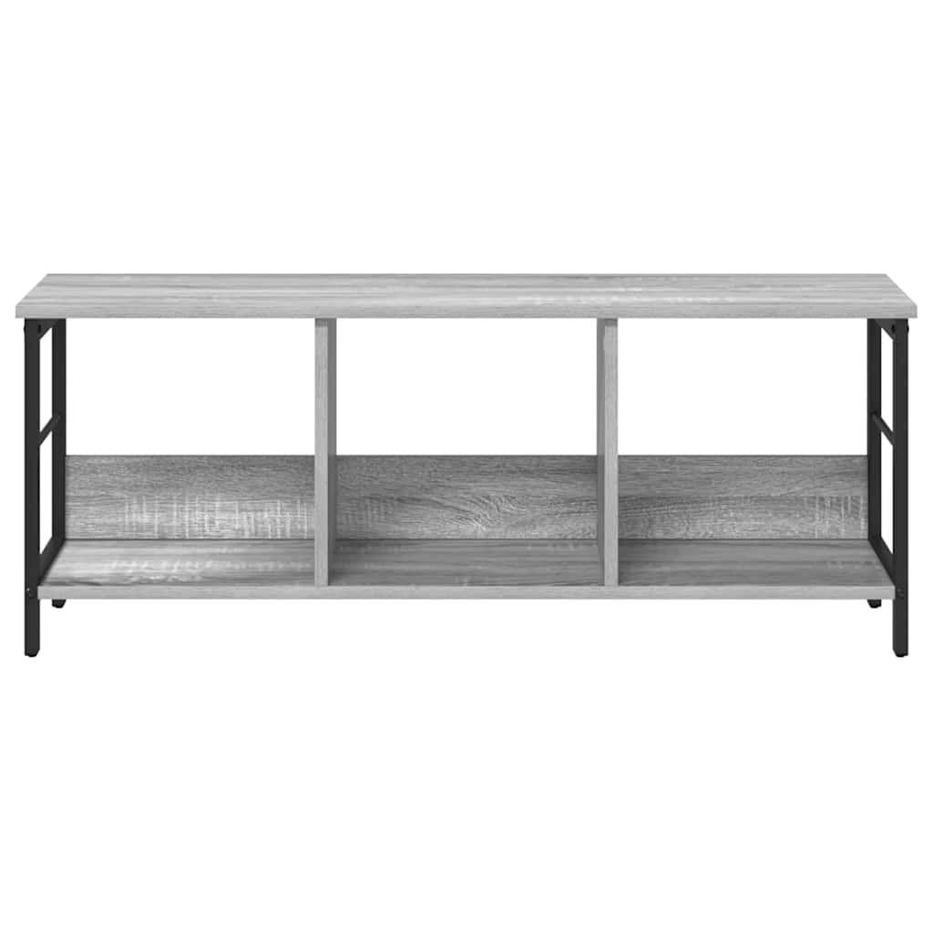 vidaXL Półka na książki Szary Sonoma 102 x 32 x 40,5 cm