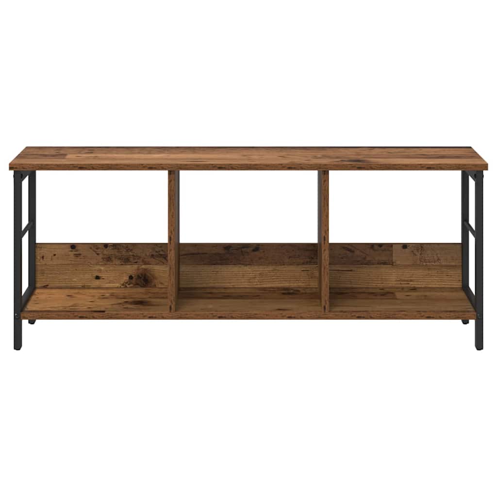 vidaXL Półka na książki Stare drewno 102 x 32 x 40,5 cm
