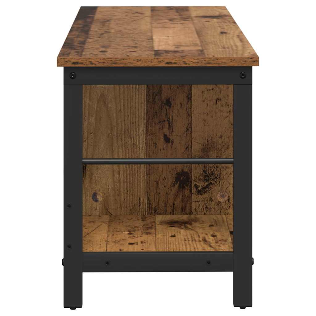vidaXL Półka na książki Stare drewno 102 x 32 x 40,5 cm