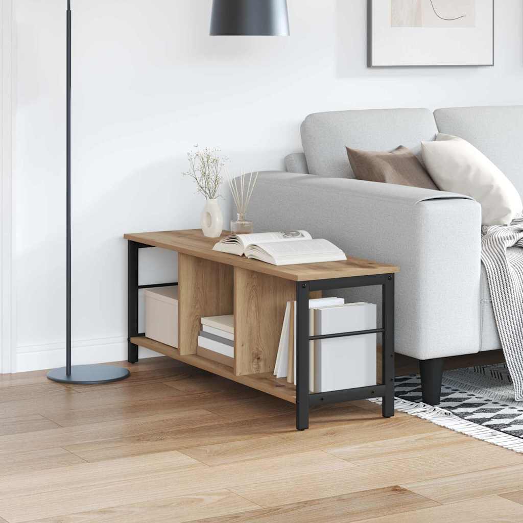 vidaXL Półka na książki Dąb rzemieślniczy 102 x 32 x 40,5 cm