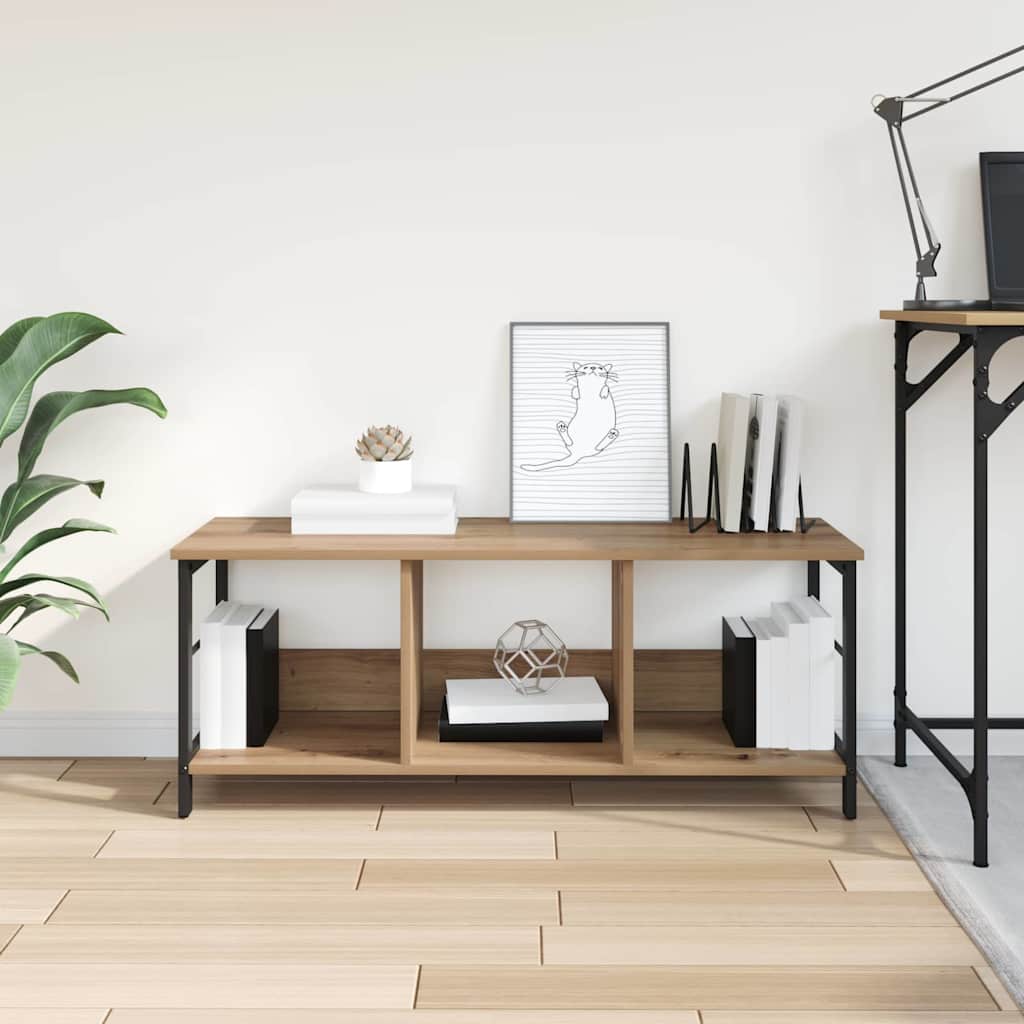 vidaXL Półka na książki Dąb rzemieślniczy 102 x 32 x 40,5 cm