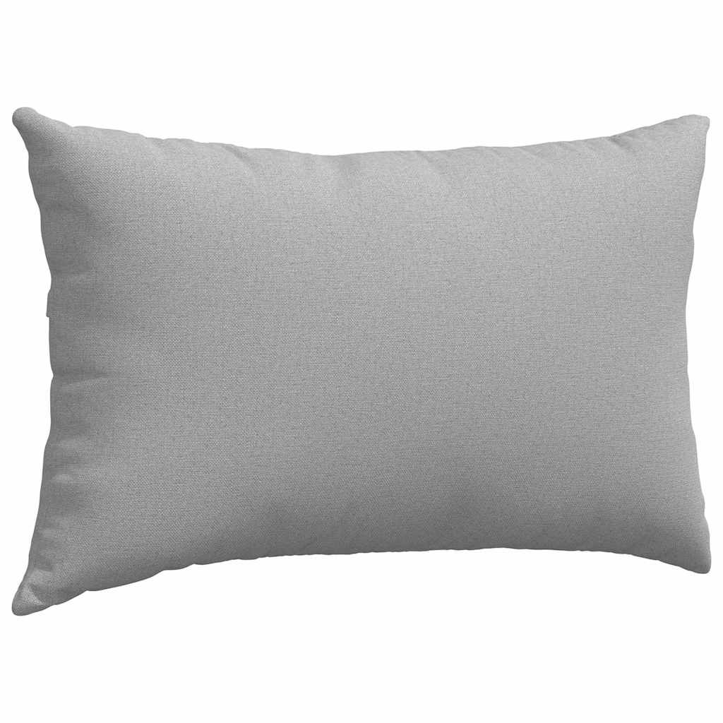 vidaXL Poduszki na sofę 2 pcs Szary chmur 50 x 30 cm tkanina