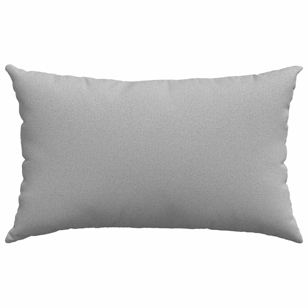 vidaXL Poduszki na sofę 2 pcs Szary chmur 50 x 30 cm tkanina