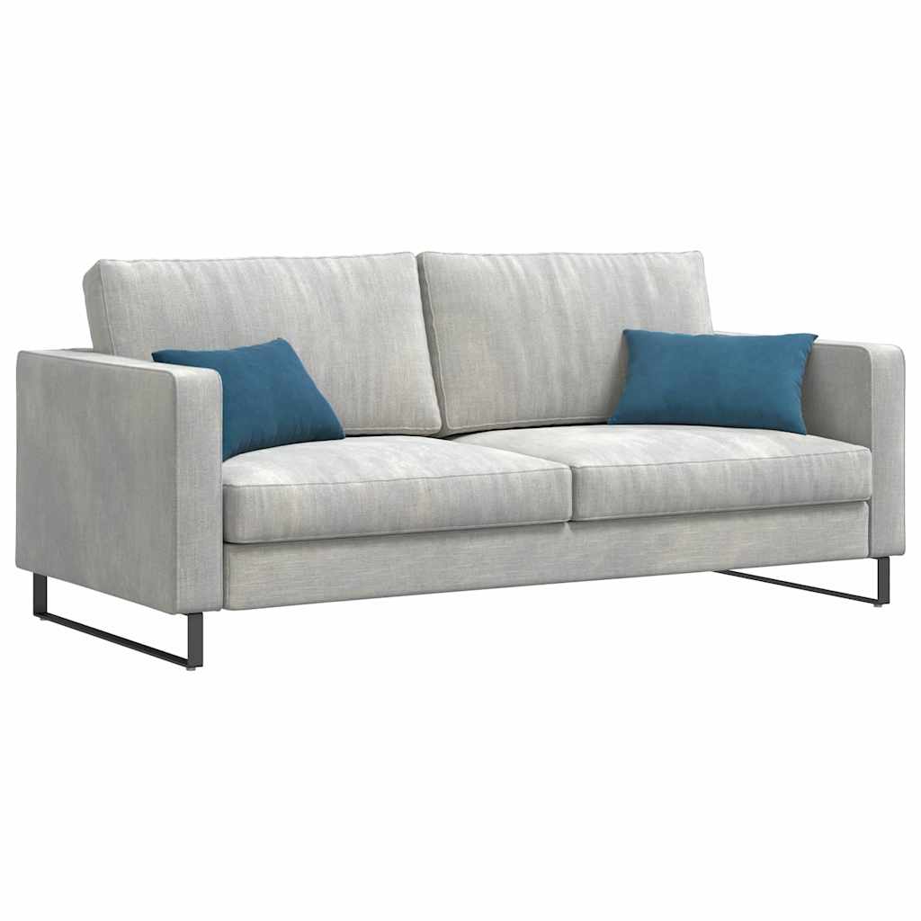 vidaXL Poduszki na sofę 2 pcs Niebieski 50 x 30 cm Tkanina sztruksowa