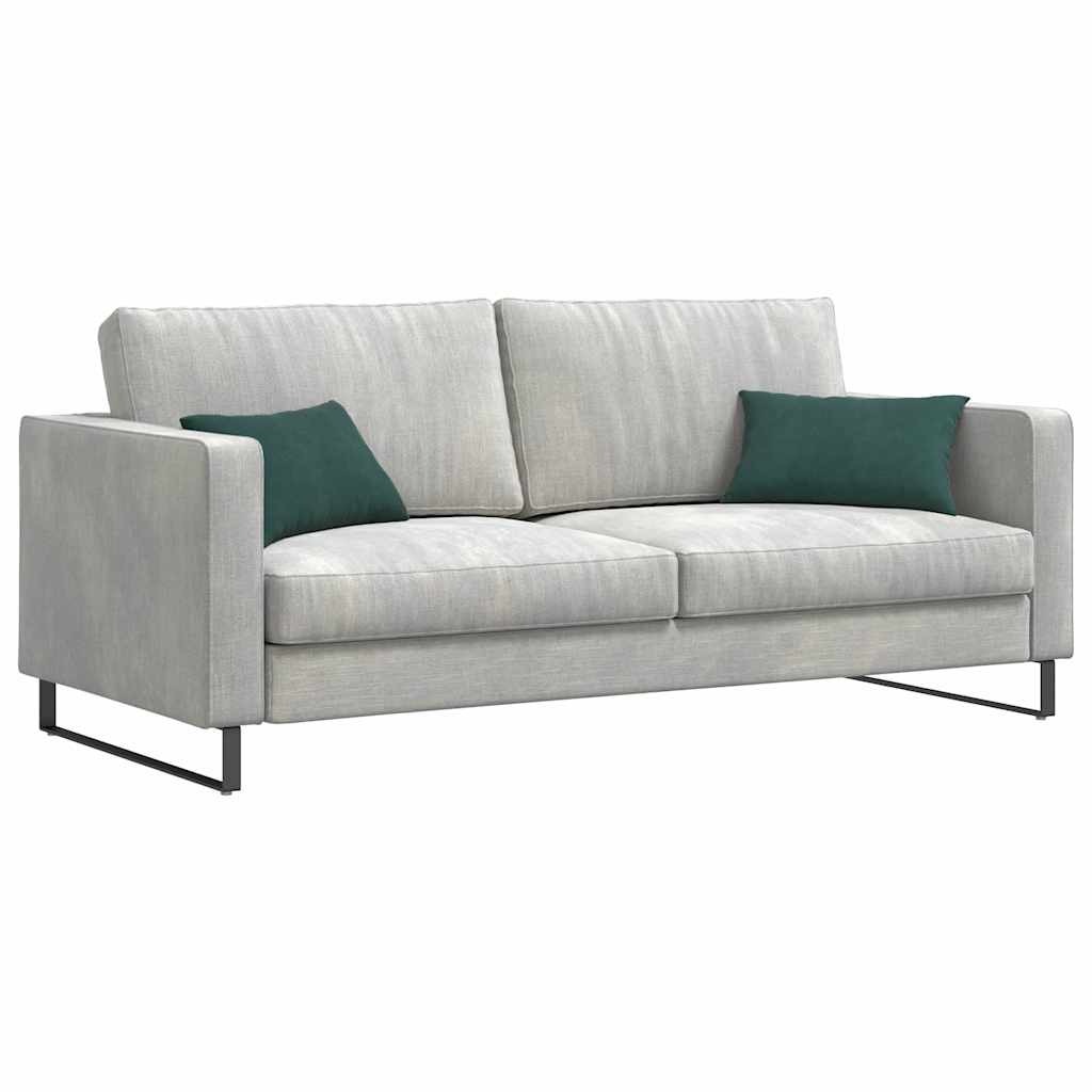vidaXL Poduszki na sofę 2 pcs Ciemnozielony 50 x 30 cm