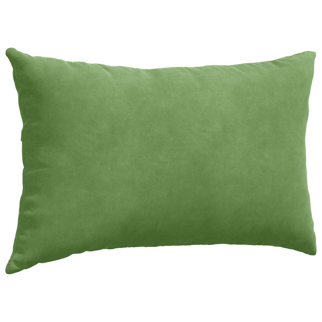 vidaXL Poduszki na sofę 2 pcs jasnozielony 50 x 30 cm