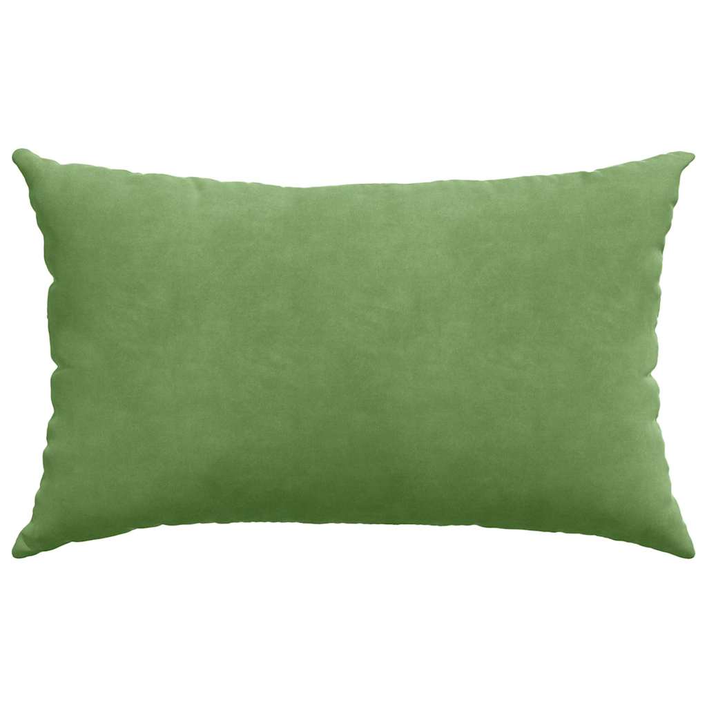 vidaXL Poduszki na sofę 2 pcs jasnozielony 50 x 30 cm