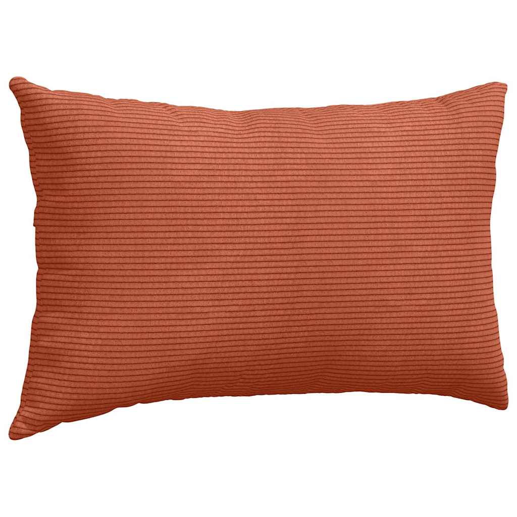 vidaXL Poduszki na sofę 2 pcs Czerwono-pomarańczowy 50 x 30 cm