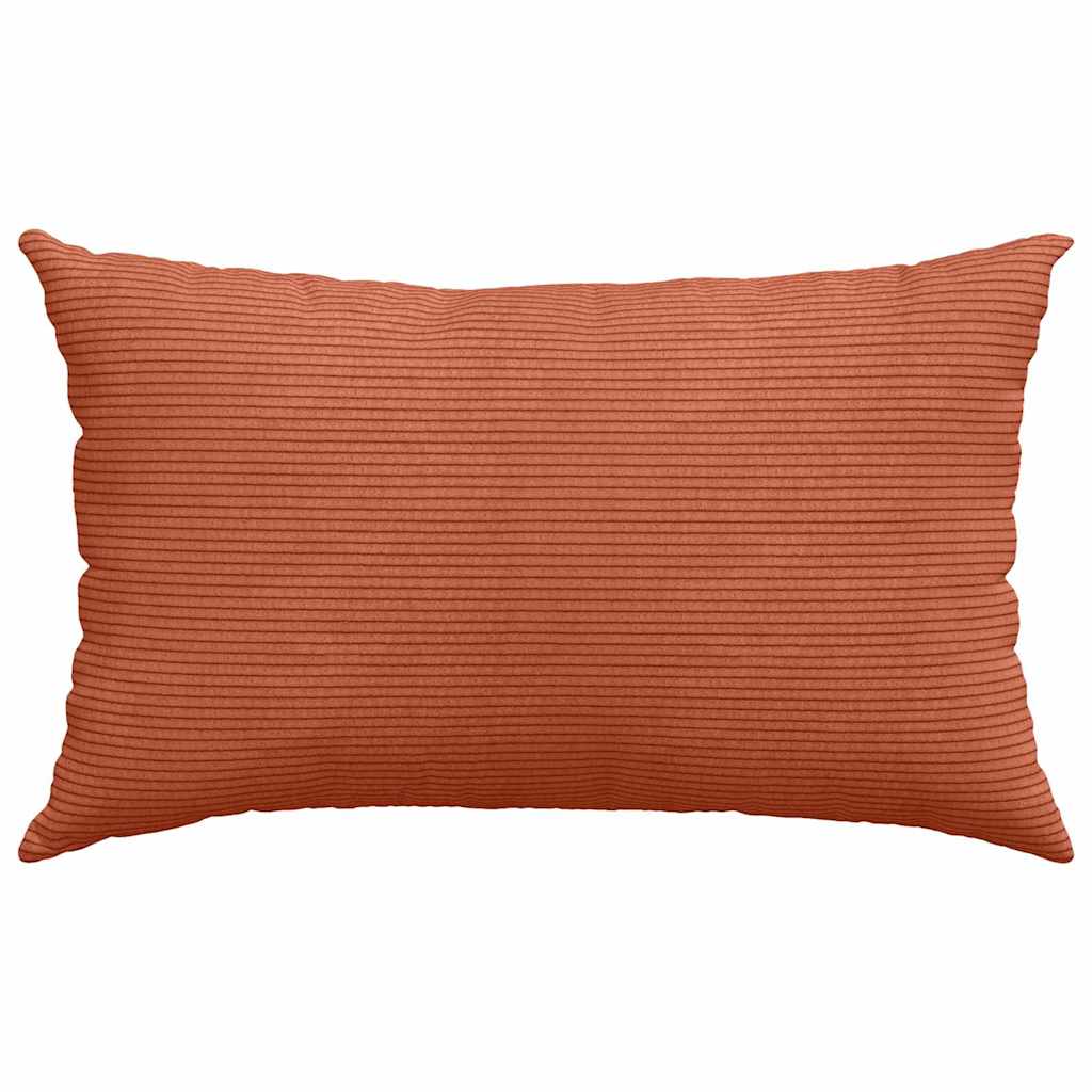vidaXL Poduszki na sofę 2 pcs Czerwono-pomarańczowy 50 x 30 cm