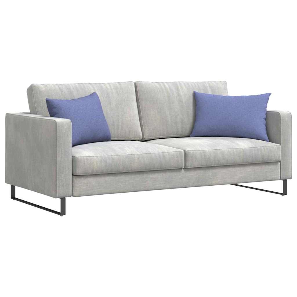 vidaXL Poduszki na sofę 2 pcs Niebieski dżins 60 x 40 cm tkanina