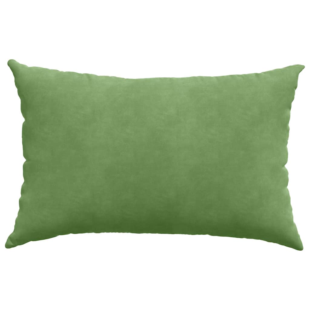 vidaXL Poduszki na sofę 2 pcs jasnozielony 60 x 40 cm
