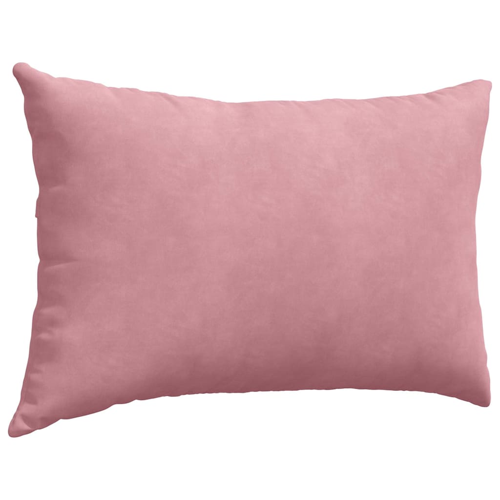 vidaXL Poduszki na sofę 2 pcs Różowy 60 x 40 cm Tkanina sztruksowa